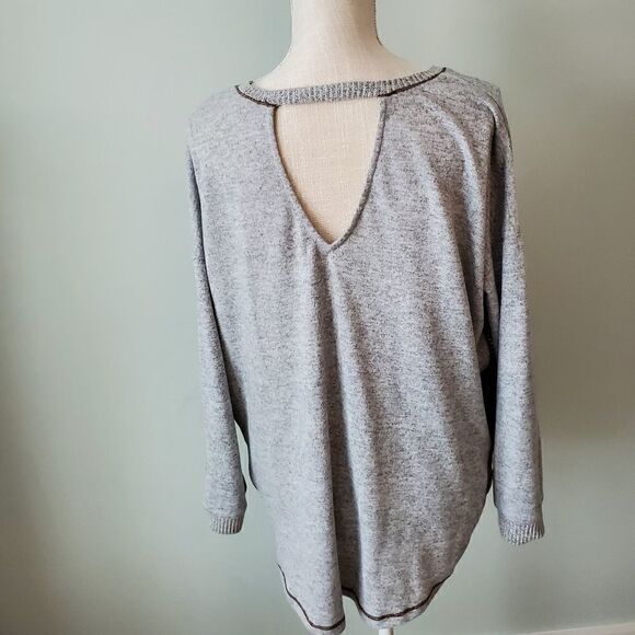 HEM & THREAD WOMENS LONG SLEEVE SHIRT SIZE SMALL - Picture 2 of 6